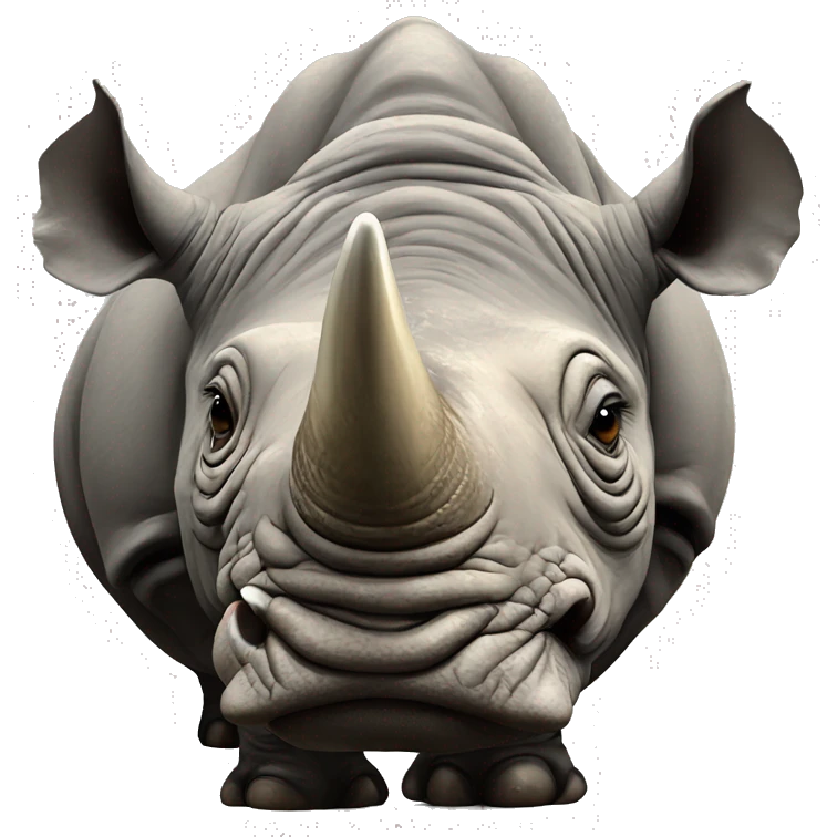 javan rhinoceros emoji