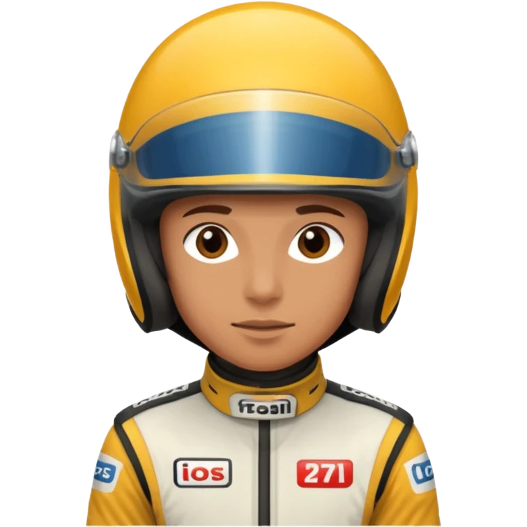 racing driver emoji