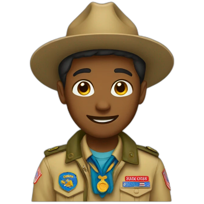 boy scout emoji