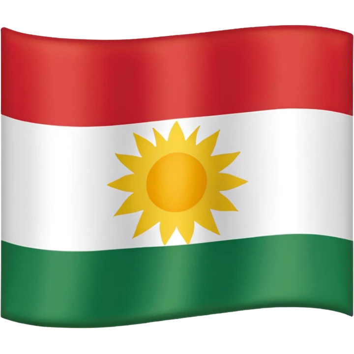 Kurdistan flag emoji