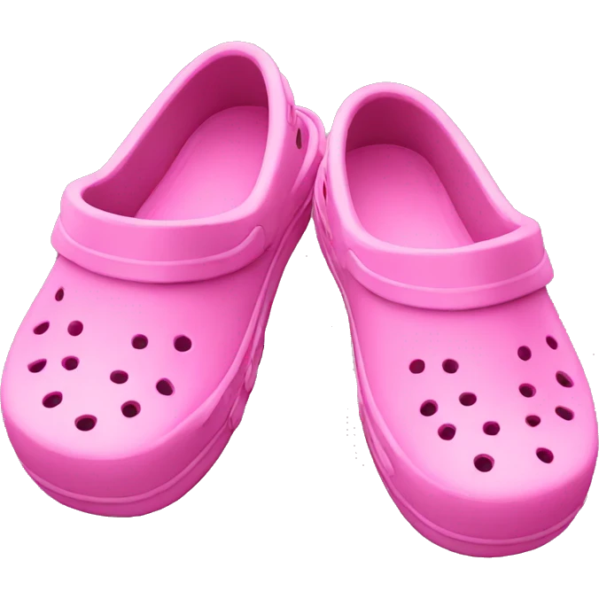 crocs-pink emoji