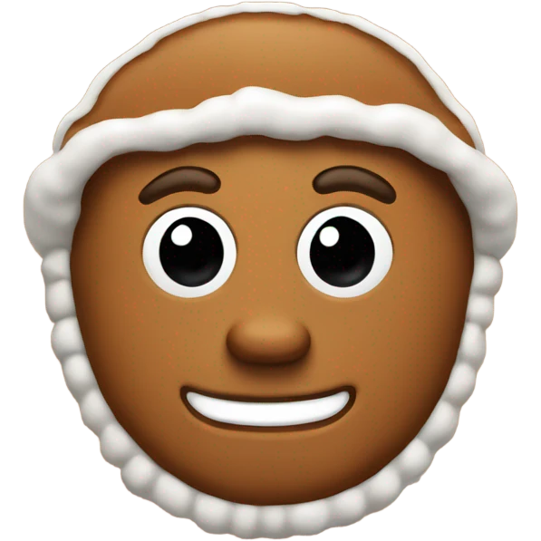 Gingerbread emoji