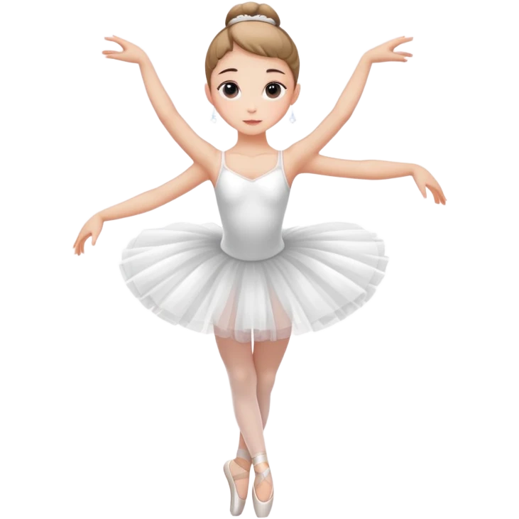 Balerin kız  emoji
