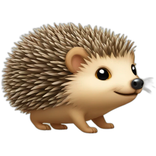 hedgehog with wings emoji
