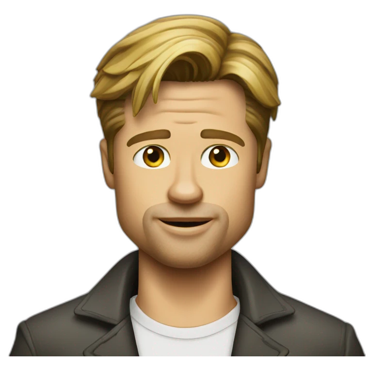 brad pitt emoji