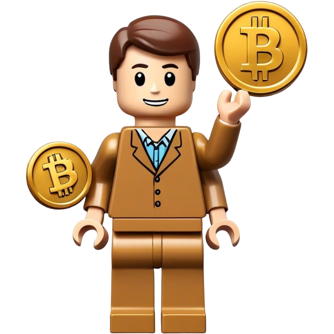 lego homme bitcoin emoji