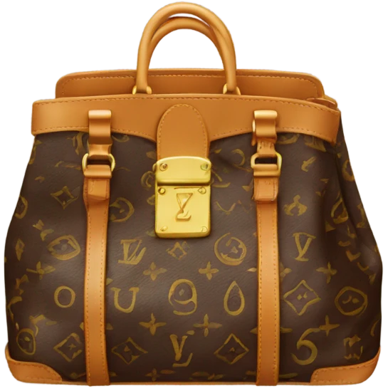 Louis vitton bag emoji