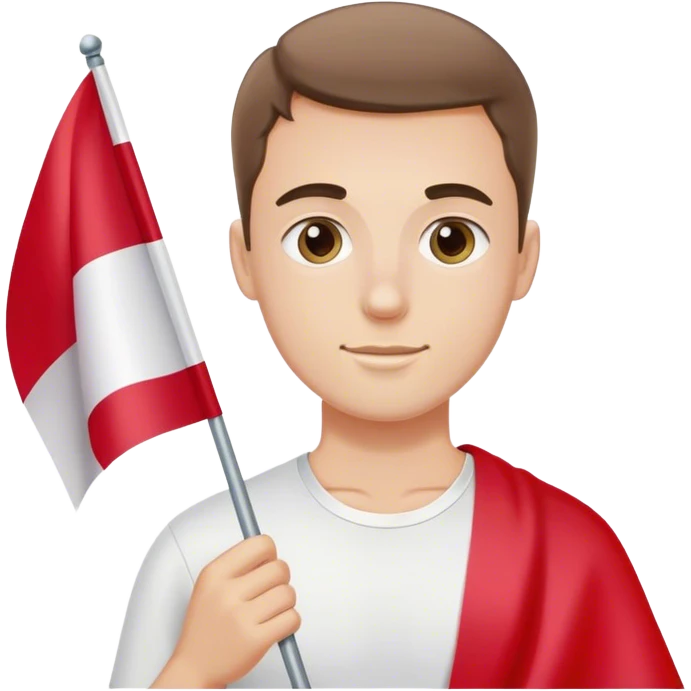 guy with polish flag emoji