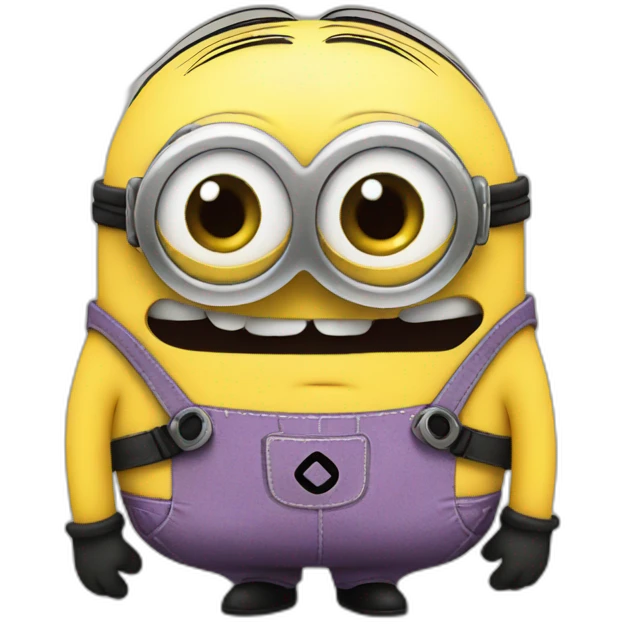 Minion give a kiss emoji