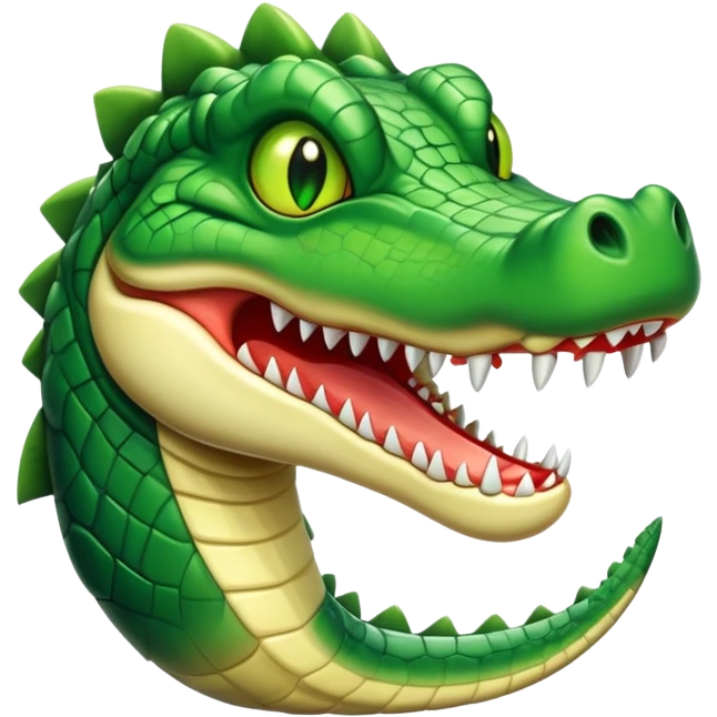 Кот крокодил emoji