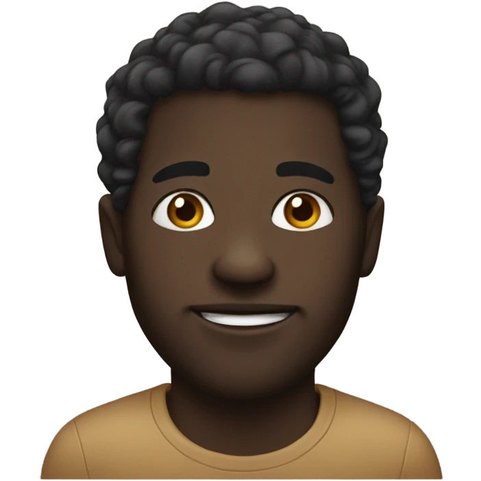 Black person emoji