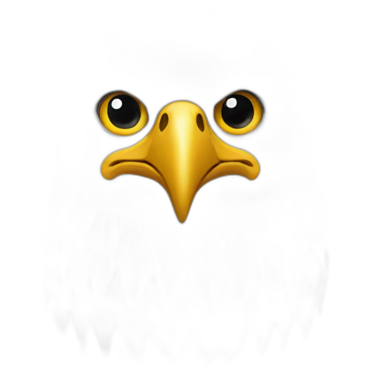 A eagle emoji
