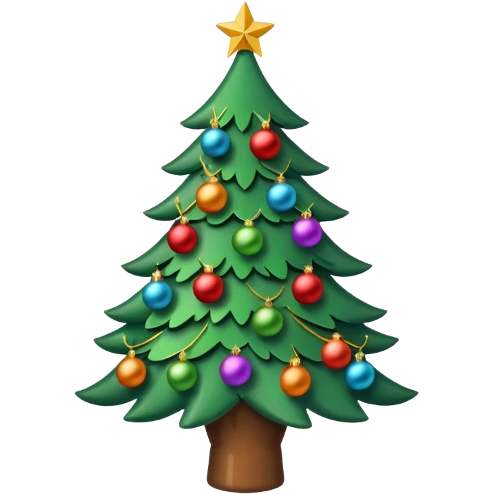 christmas tree emoji