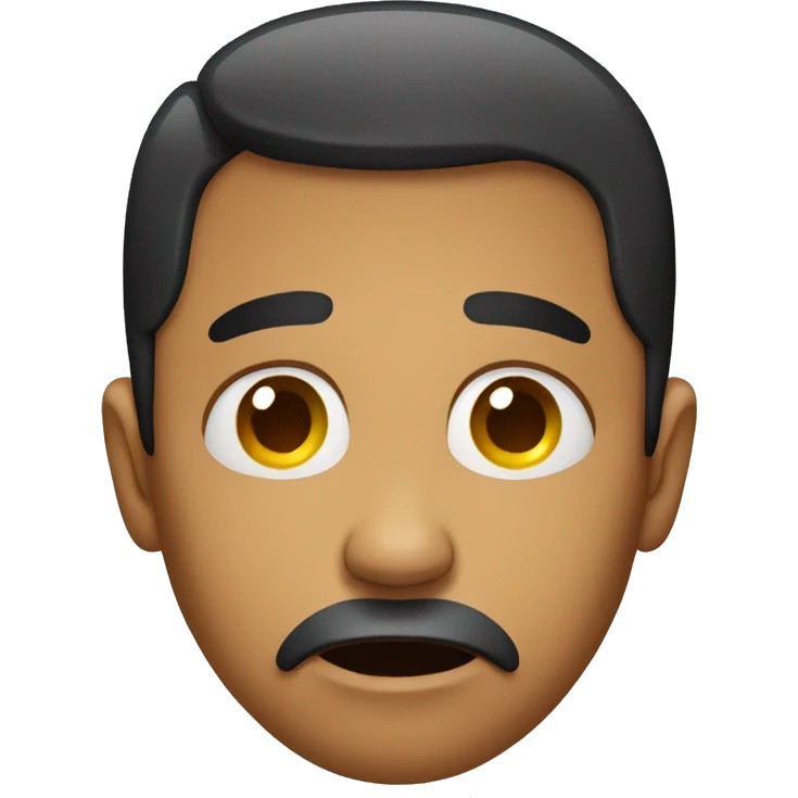 Crying Hispanic man emoji