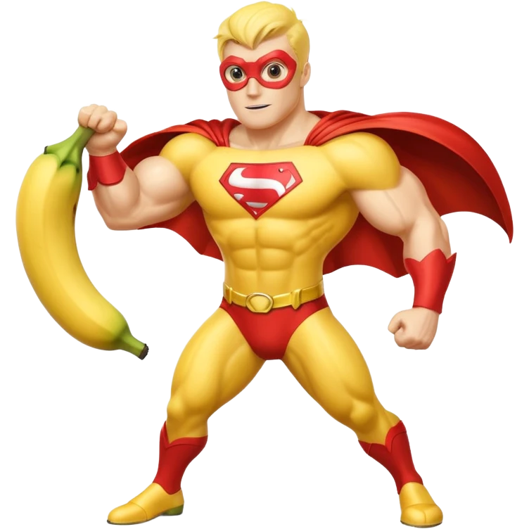 banana as superhuman emoji