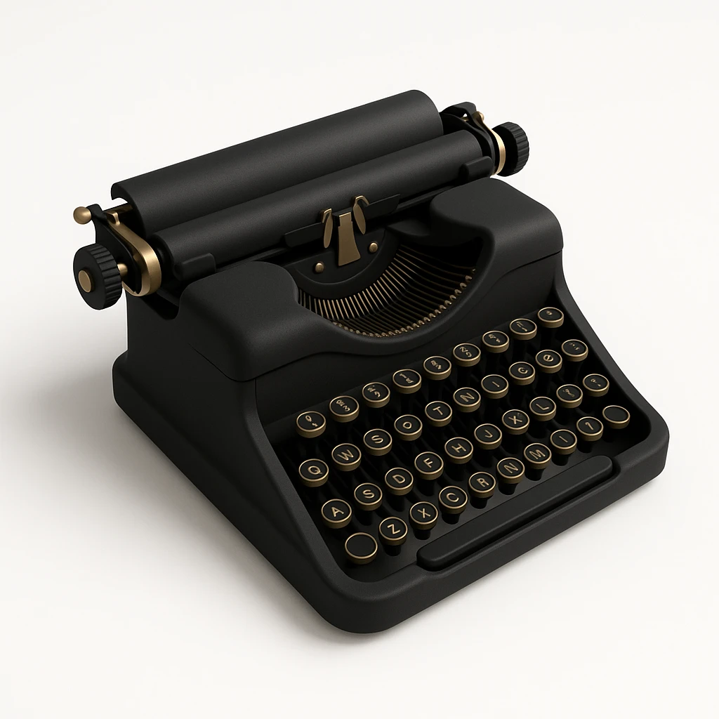 typewriter emoji