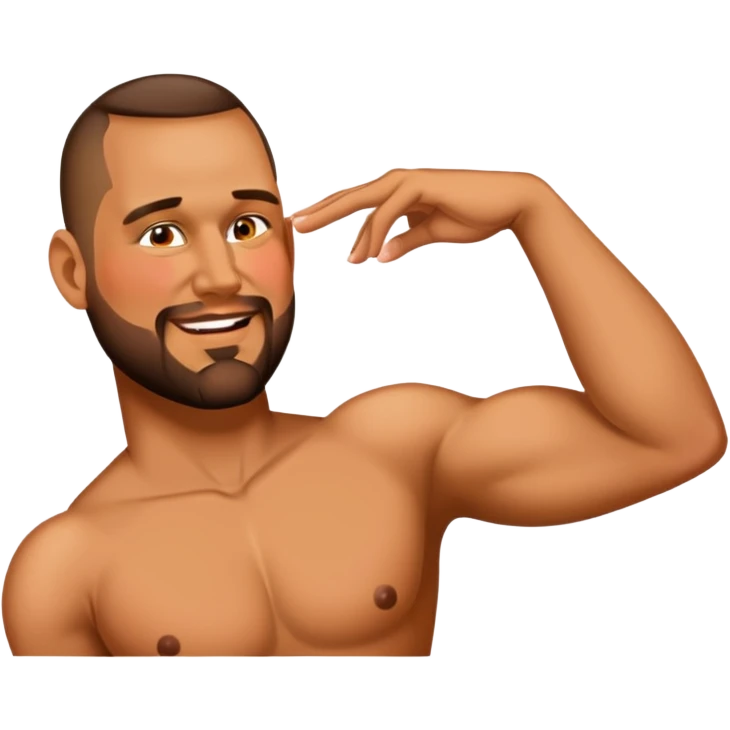 Gay-male-sex-sexy-pose emoji