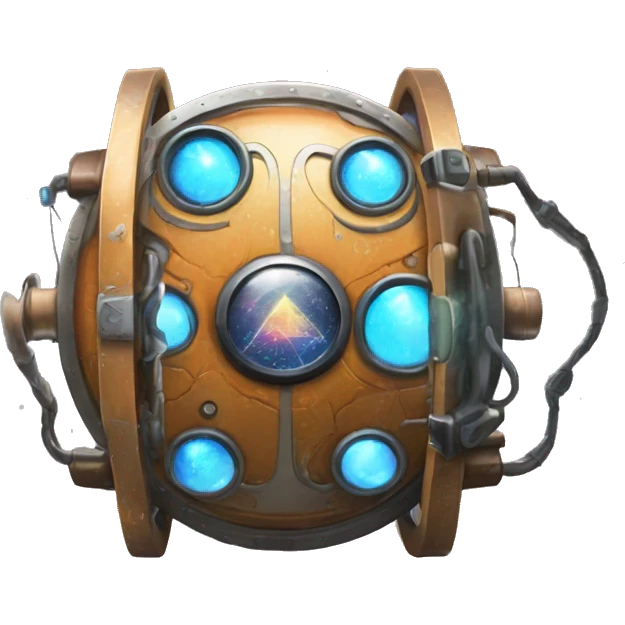 A portal or Time Machine like device used to travel between universes in the multiverse emoji