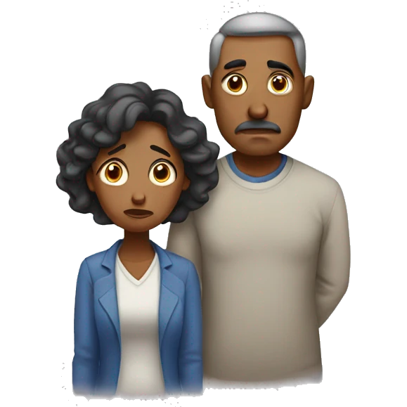 disappointed mother and father emoji