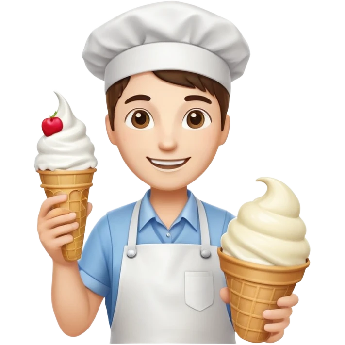 ice cream vendor emoji