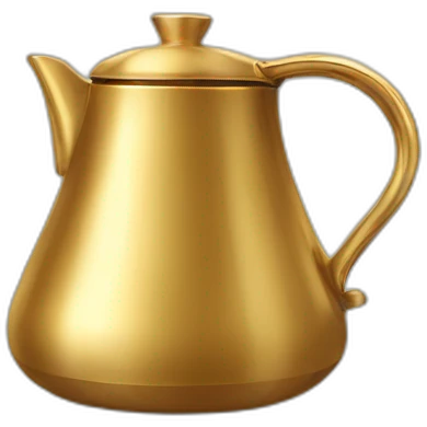 arabic golden coffee kettle emoji