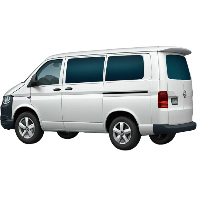 Volkswagen blue multivan emoji