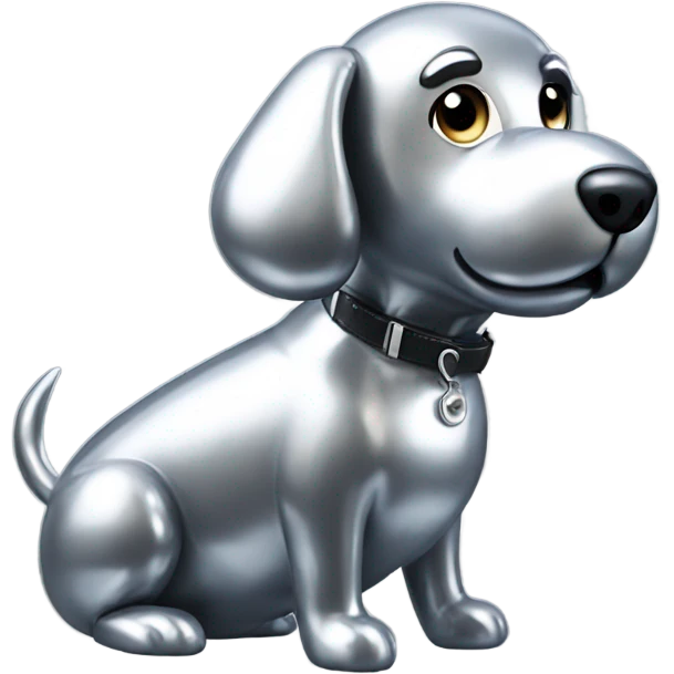 chrome dog balloon emoji