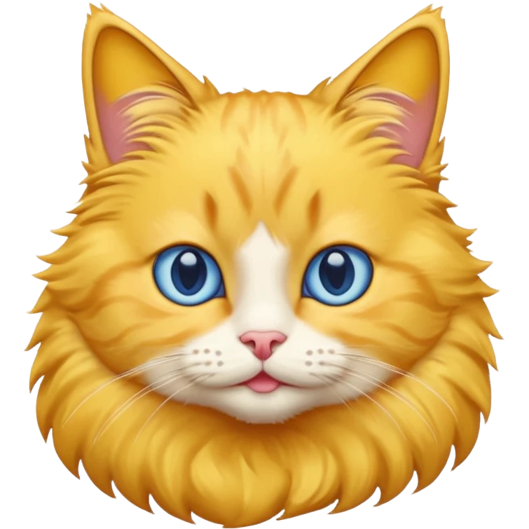 sunshine bluey eyes cat emoji