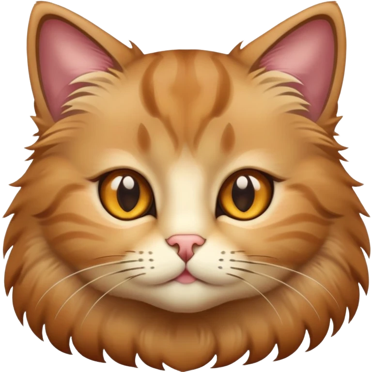 Light brown cat emoji