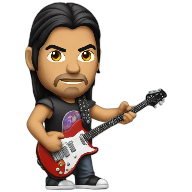 Robert Trujillo with base emoji
