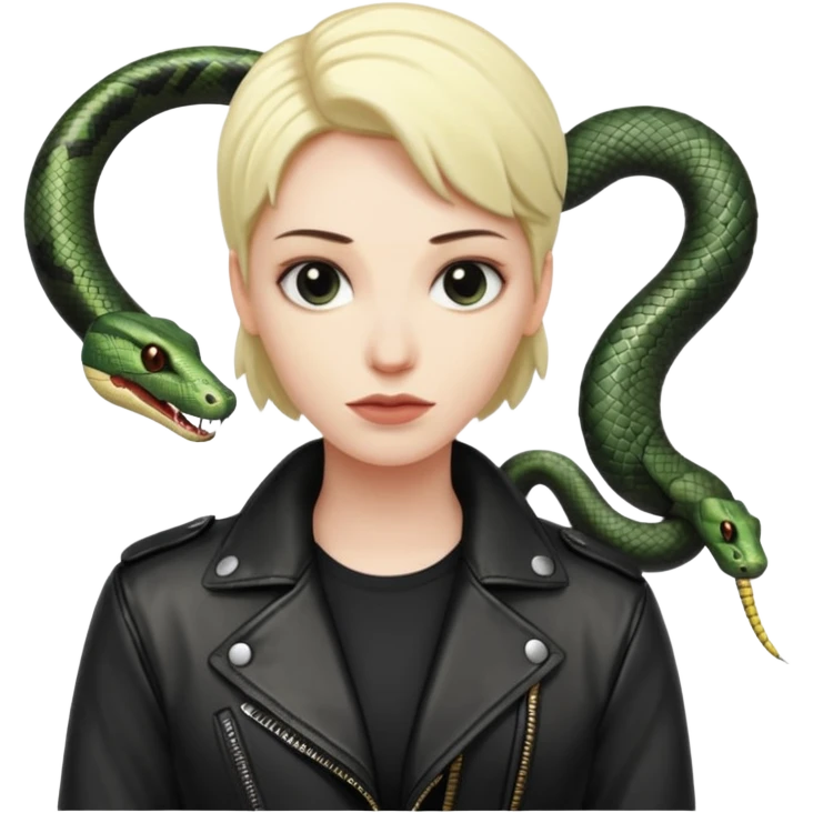 Змея питон призрачный гонщик emoji