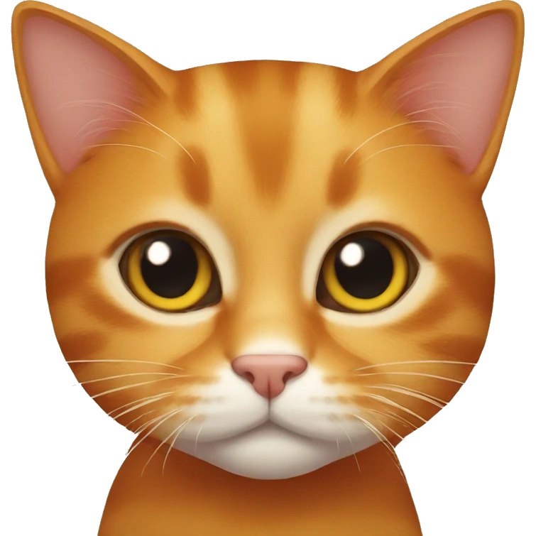 Ginger cat emoji