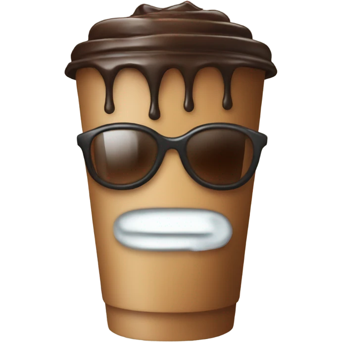 Coffee iced emoji