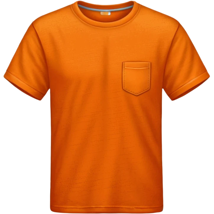 orange tshirt emoji
