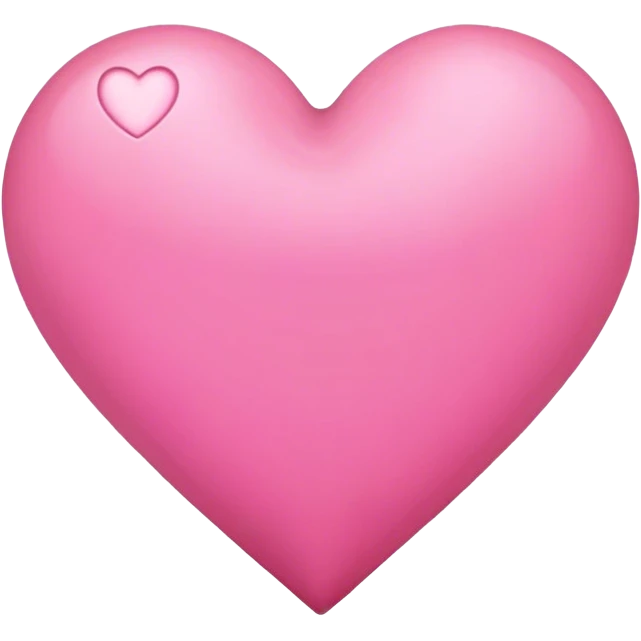 Pink heart emoji