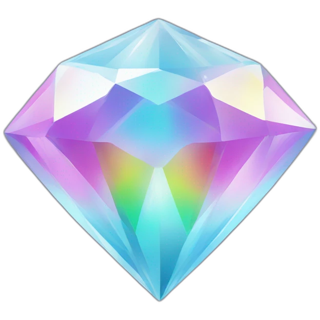 diamond (card) lgbt emoji