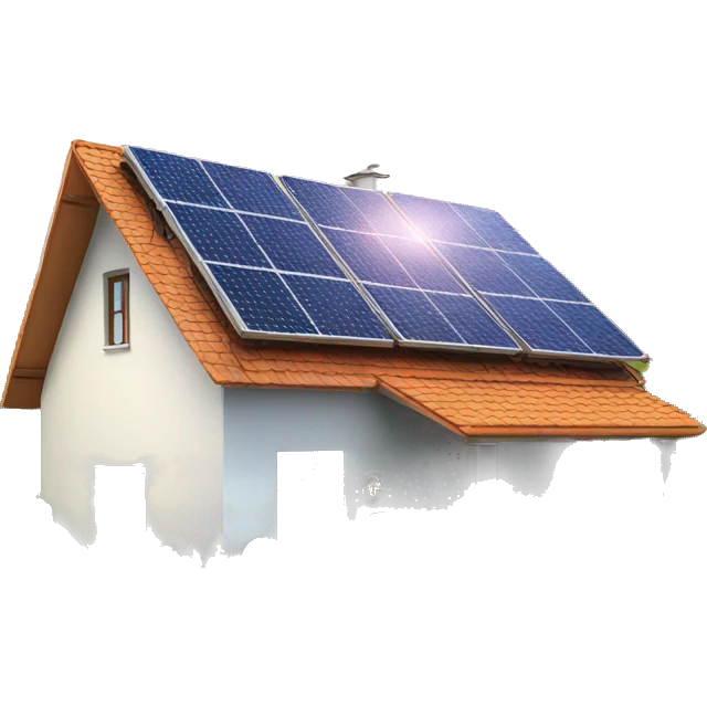 solar panels house emoji