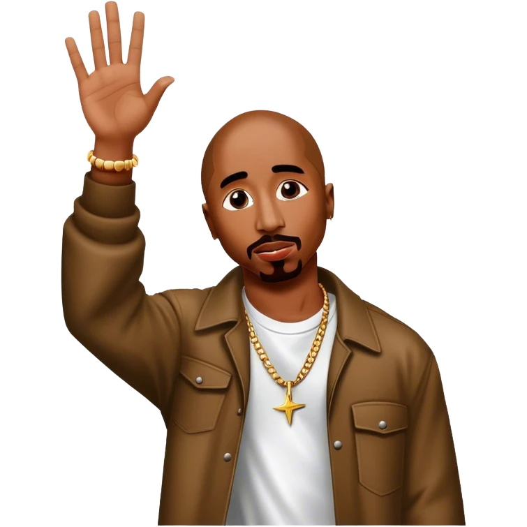 Signe de main de 2pac emoji