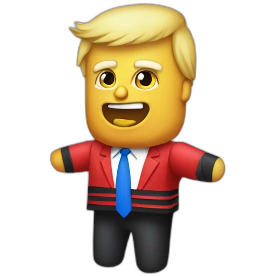 Trump as piñata emoji