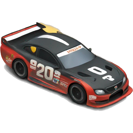 Race car emoji