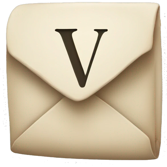 letter V and S emoji