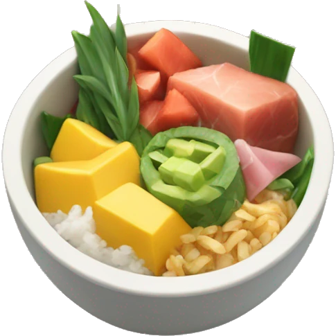 poké bowl emoji