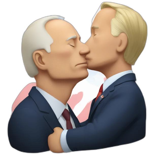 putin-kissing-biden emoji