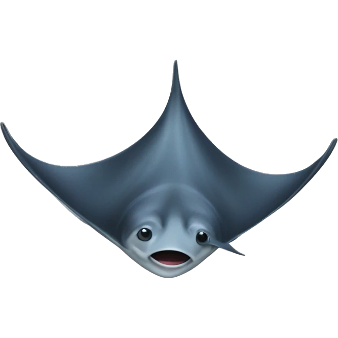 MAKE A MANTA RAY emoji