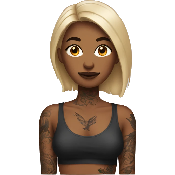 Women with tattoos  emoji