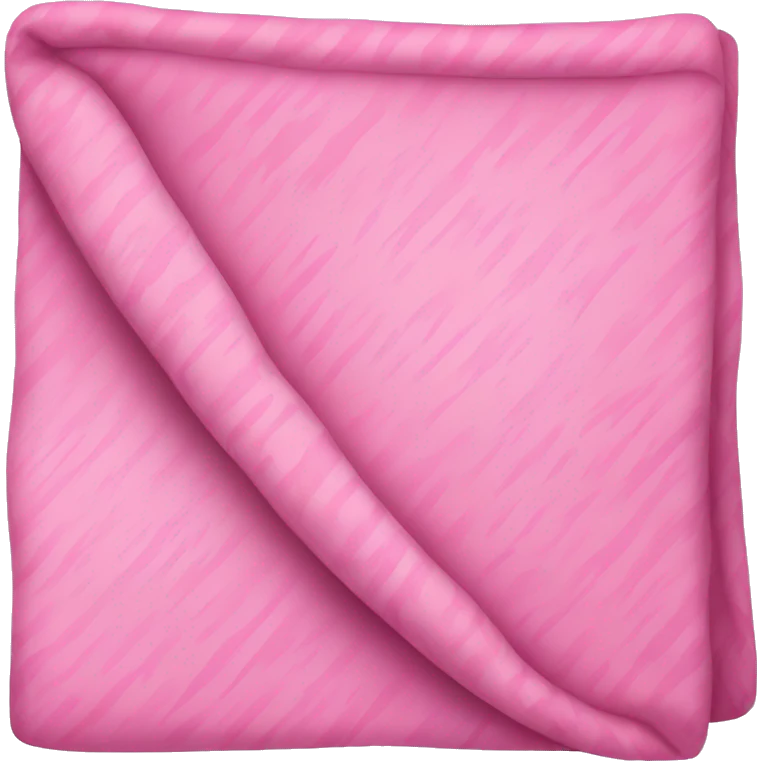 Comfy pink blanket emoji