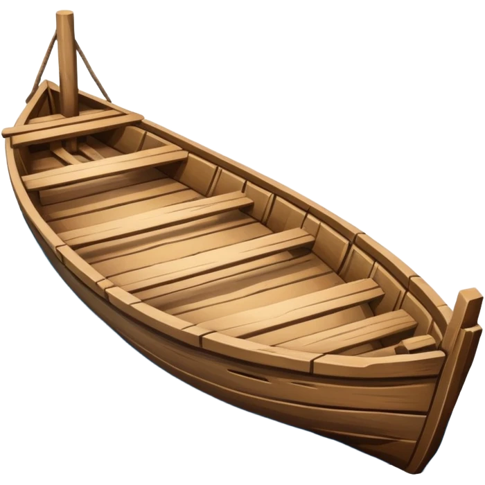 philippine local island boat with two logs on the side emoji