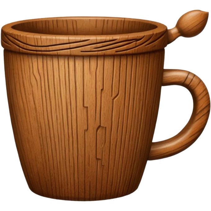 wood cup emoji