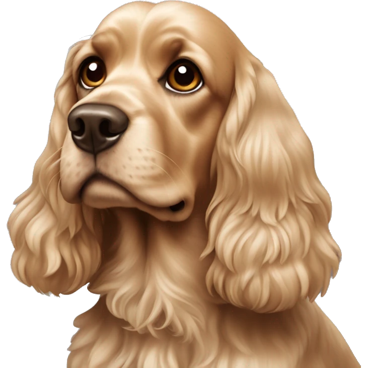 Cocker spaniel emoji