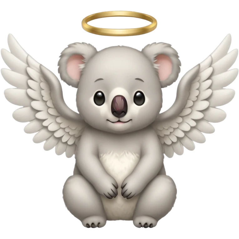 koala angel emoji
